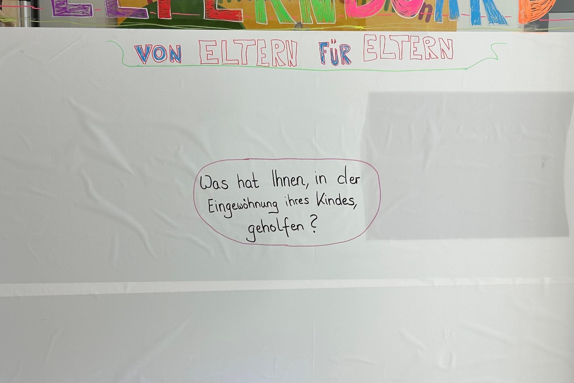 Elternboard Frage des Monats 1