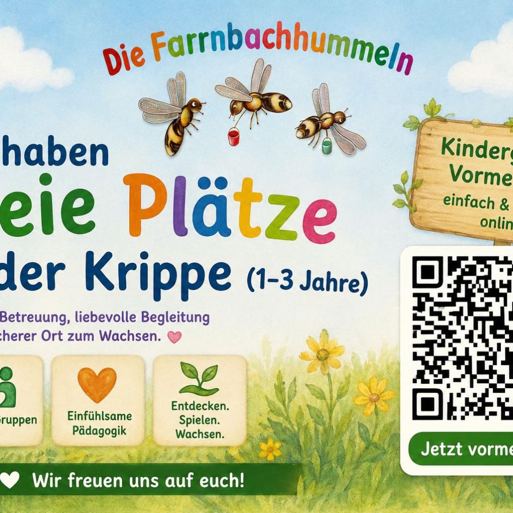 freie Plätze in der Krippe