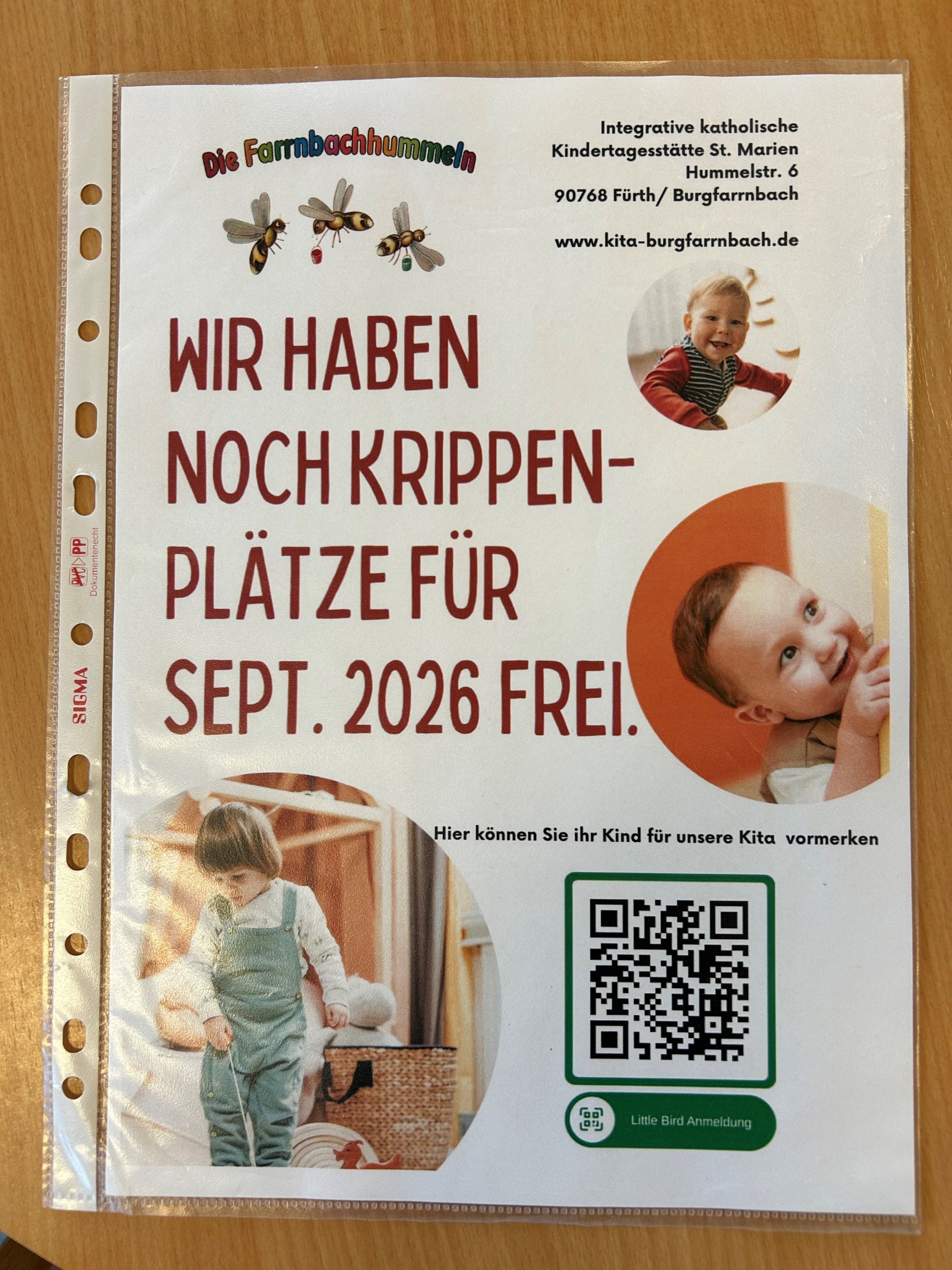 freie krippenplätze