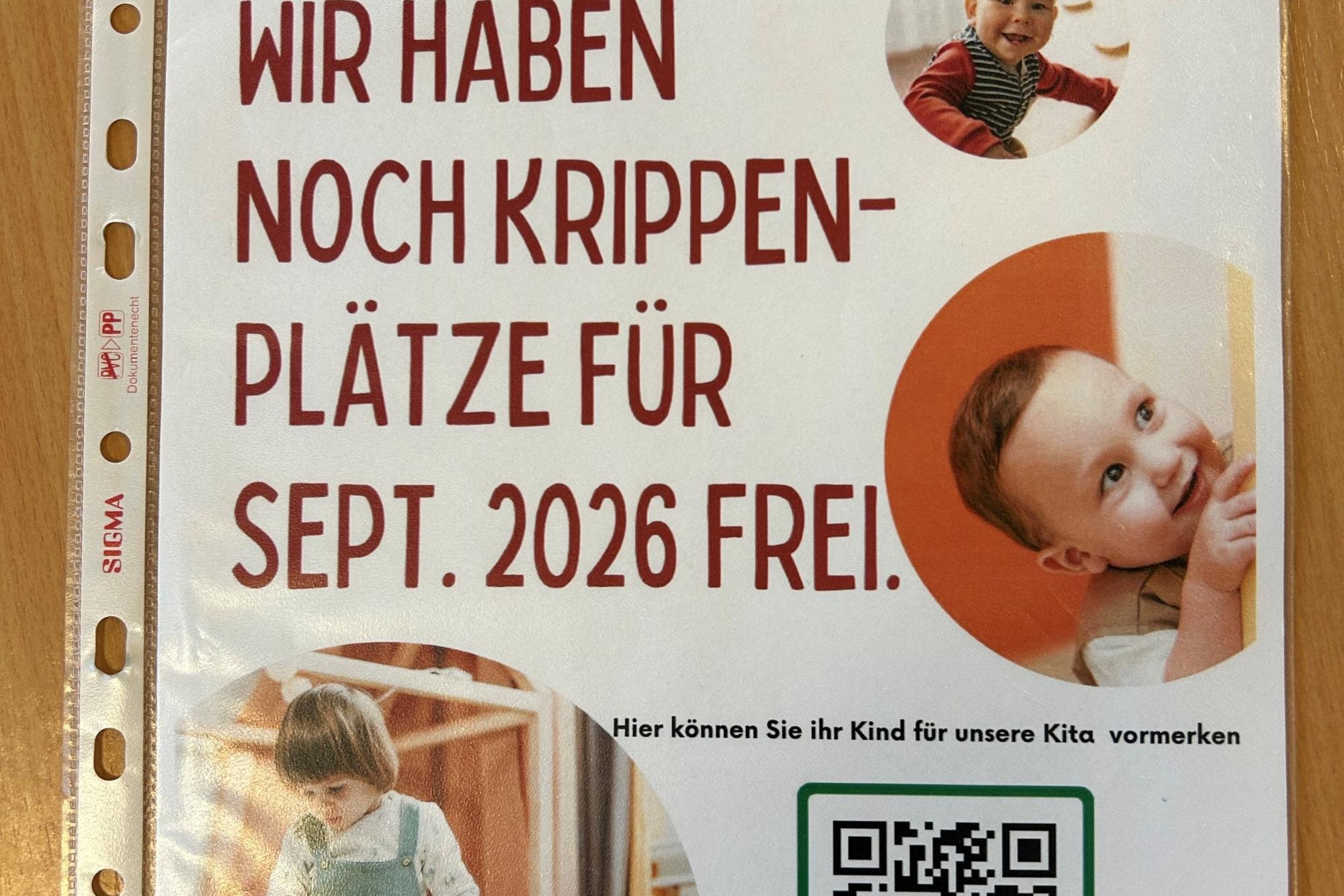 freie krippenplätze